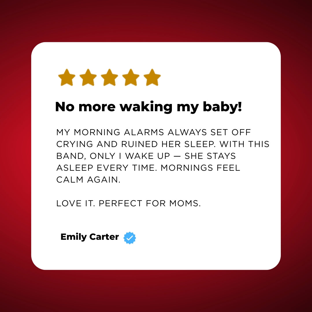 The First Gentle Vibrating Alarm for New Parents Who Want Peaceful Mornings